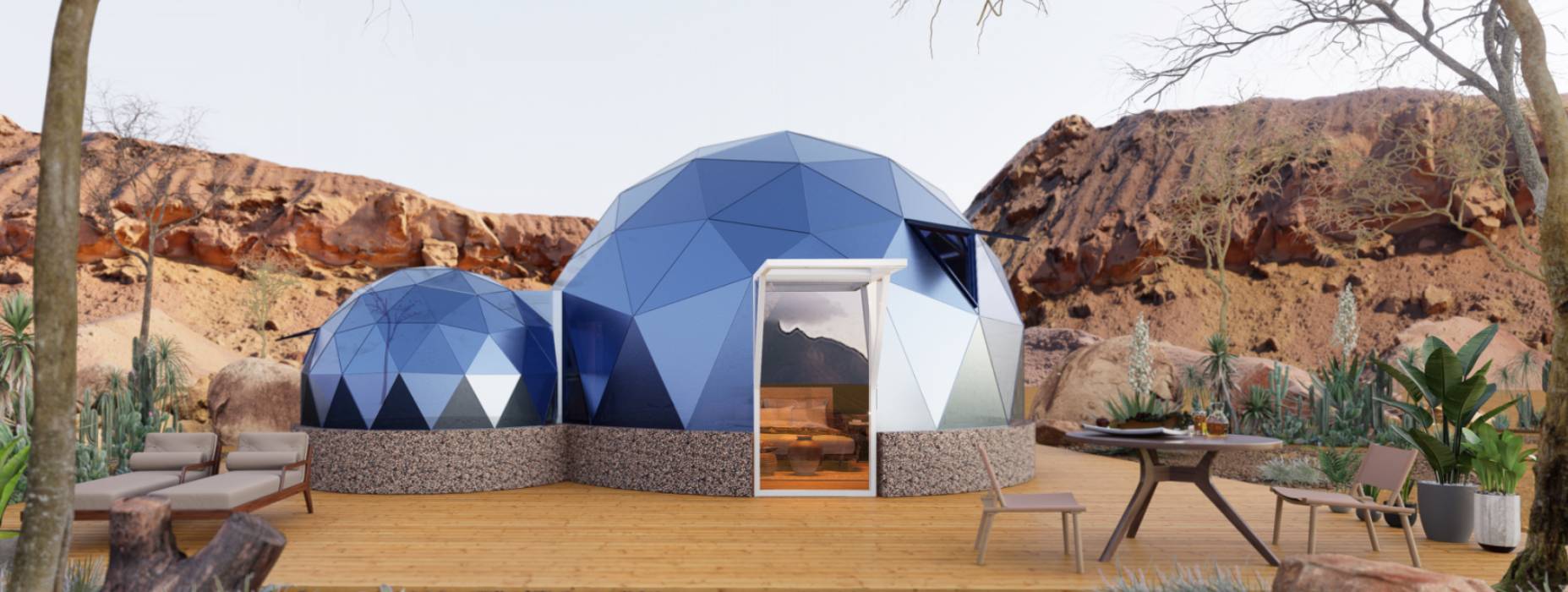 浙江球形智能光伏玻璃星空房